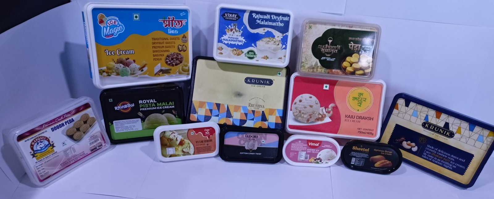 All Ice Cream Containers & Shrikhand